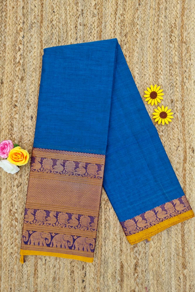 Kanchi Narayanapet Series - Dual Blue