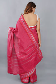 Mini Checks Sungudi - Pinkish Red