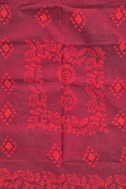 Batik Sungudi - Bright Red