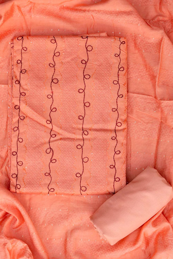 Crepe Emboss Suit - Orange - knotnthreads